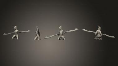 Military figurines bushido Hwatcha ammobox 003 3d model