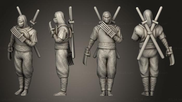 Military figurines (bushido Hwatcha ammobox 005, STKW_3928) 3D models for cnc