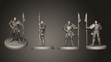 Military figurines bushido Ito Clan Haruki 3d model