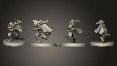 Military figurines bushido Ito Clan Isas 3d model