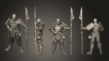 Military figurines bushido Ito Haruki 3d model