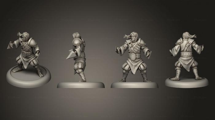 Military figurines (bushido Jung Pirates Hibiki, STKW_3934) 3D models for cnc