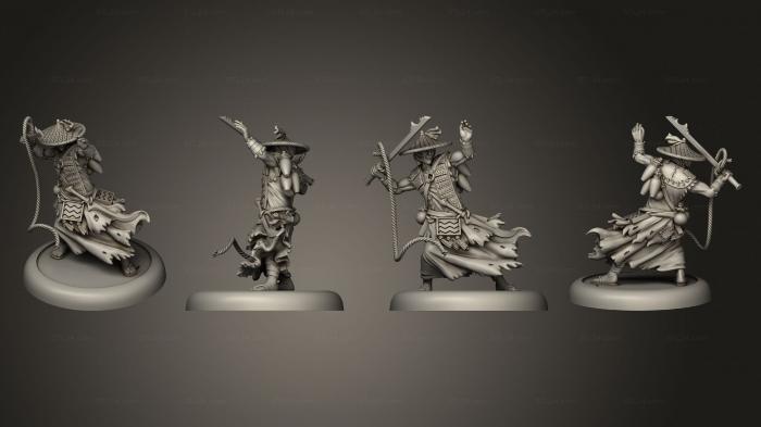 Military figurines (bushido Jung Pirates Yori, STKW_3936) 3D models for cnc