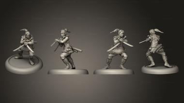 Military figurines bushido Kaze Kage Zoku Makoto 3d model