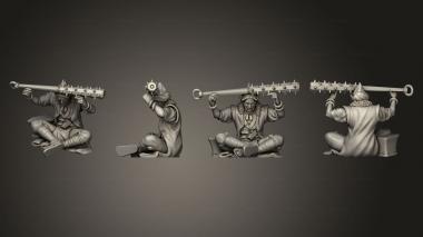 Military figurines bushido Minimoto hauru 3d model
