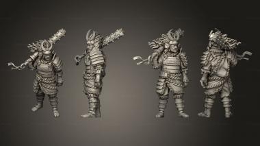 Military figurines bushido Minimoto minimoto yuji 3d model