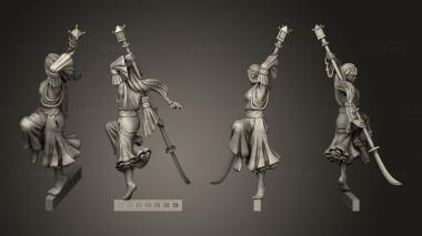 Military figurines bushido Princess Xi 2 3d model