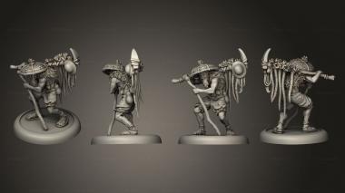 Military figurines bushido Ronin Hisoka 3d model