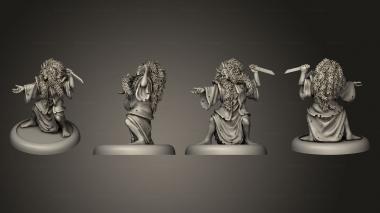 Military figurines bushido Silvermoon Trade Syndicate Kaede 3d model