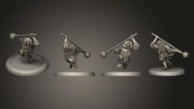 Military figurines bushido Temple of Ro Kan Kosuke 3d model