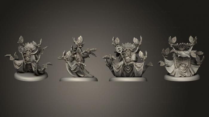 Military figurines (bushido The Tengu Descension Naigubu, STKW_3979) 3D models for cnc