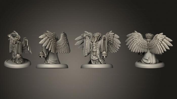 Military figurines (bushido The Tengu Descension Ryuhobo, STKW_3982) 3D models for cnc