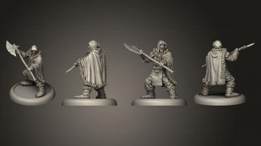 Military figurines bushido The Tengu Descension Taliriktug 3d model