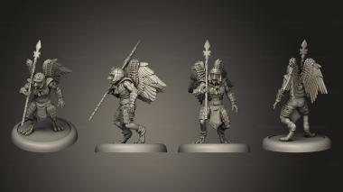 Military figurines bushido The Tengu Descension Zenkibo 3d model