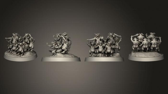 Military figurines (CABRONIDOS 3, STKW_3991) 3D models for cnc