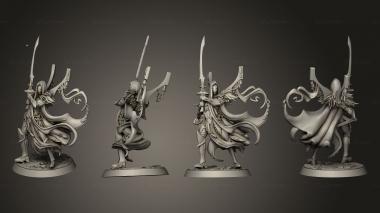 Military figurines Caina Soul Temple Sentinel 3d model