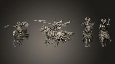 Military figurines Calix 01 3d model