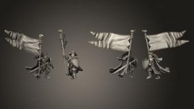 Military figurines Calix 05 3d model