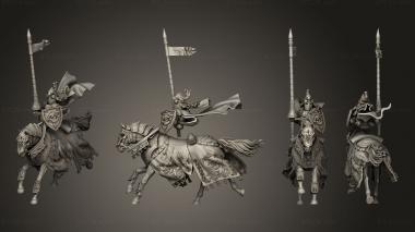 Military figurines Calix 09 3d model
