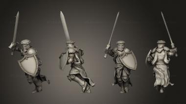 Military figurines Calix 12 3d model
