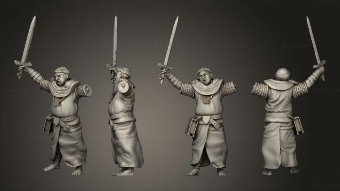 Military figurines (Calyx Wanderer Holder 4, STKW_4022) 3D models for cnc