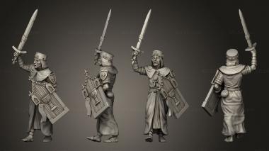 Military figurines Calyx Wanderer Side 2 3d model