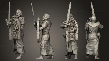 Military figurines Calyx Wanderer Side 4 3d model