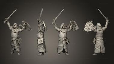 Military figurines Calyx Wanderer Side 5 3d model