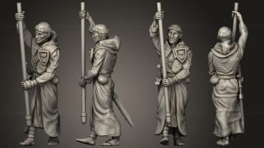 Military figurines Calyx Wanderer Side 3d model