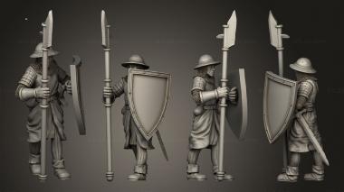 Military figurines Cannon 3d model