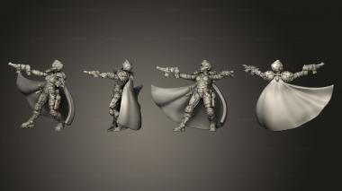 Military figurines Capitan 3d model