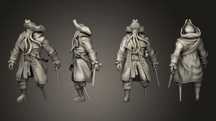 Military figurines (Captain Ahathid, STKW_4041) 3D models for cnc