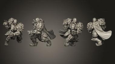 Military figurines Captain bigsword rep 003 3d model