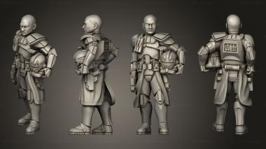 Military figurines captain rex 01 3d model