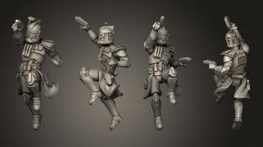 Military figurines captain rex 08 3d model