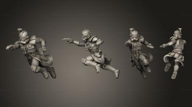Military figurines captain rex 14 3d model