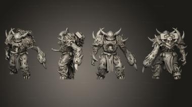 Military figurines Carnage Mutant Body 1 002 3d model