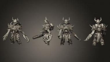 Military figurines Carnage Mutant Body 1 003 3d model