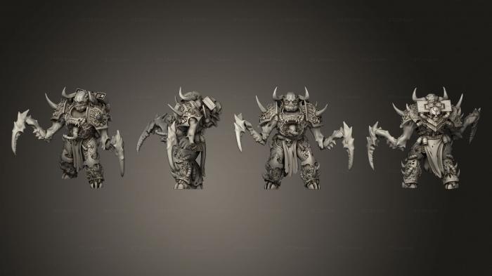 Military figurines (Carnage Mutant Body 1 004, STKW_4075) 3D models for cnc