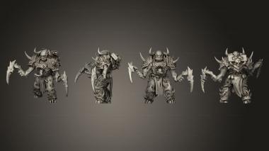 Military figurines Carnage Mutant Body 1 004 3d model