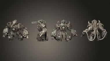 Military figurines Carnage Pillagers2 3d model