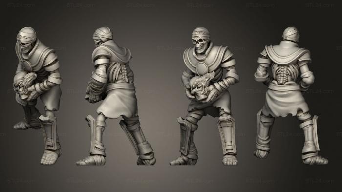 Military figurines (Catapult 1 Crew 3, STKW_4101) 3D models for cnc