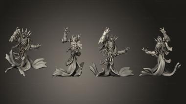 Military figurines larroc the lich 3d model