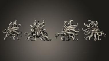 Military figurines Chaos Creatures 5 6 Creature 3d model