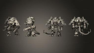 Military figurines Chaos Titan 3d model