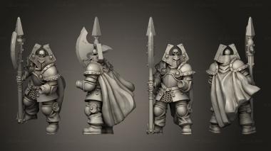 Military figurines Chaos Warrior 3 BM 3d model