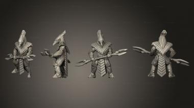 Military figurines Character Nanomummy 1 3d model