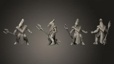 Military figurines Character Nanomummy 2 3d model