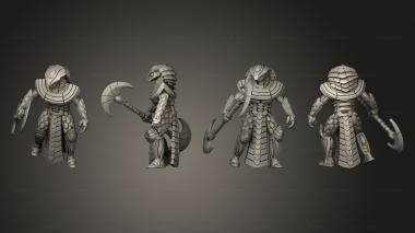 Military figurines Character Nanomummy 3 3d model