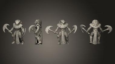Military figurines Character Nanomummy 4 3d model
